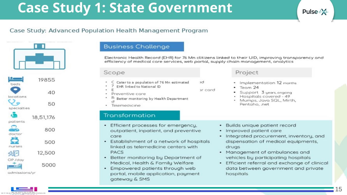 Pulse X state government case study